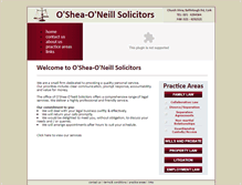 Tablet Screenshot of osheaoneillsolicitors.ie